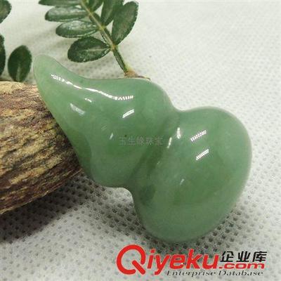天然东陵玉多子多福葫芦腰坠 玉生缘玉器批发网的精品供应